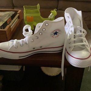 Brand new high top converse
